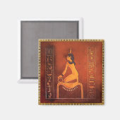 De godin Isis Magneet (Voorkant / Achterkant)