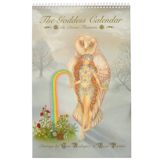 De Godin Kalender 2027 goddelijk vrouwelijke (Hoes)