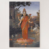 De godin LAKSHMI - zelfs grote afbeeldingen - Legpuzzel (Verticaal)