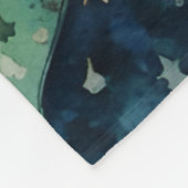 De godin met rood haar fleece deken (Hoek)