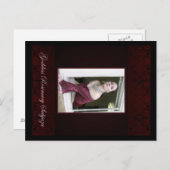 De godin Rosemary op het raam Briefkaart (Voorkant / Achterkant)