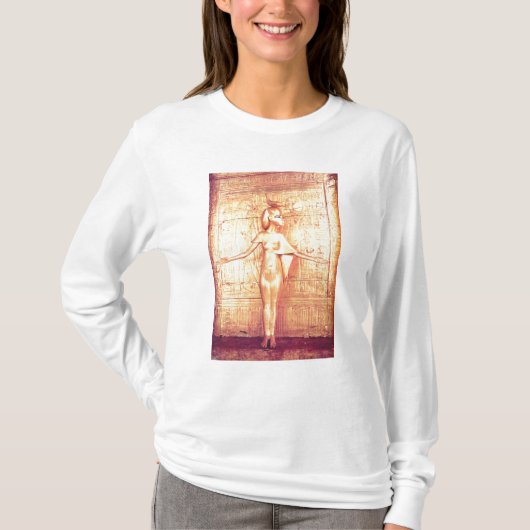 De godin Selket op de canopische schrijn T-shirt (Voorkant)