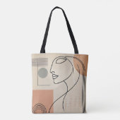 De godin tote bag (Achterkant)
