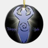 De godin Tree Ornament cirkel (Voorkant)