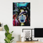 De godin van de dood poster (Thuiskantoor)