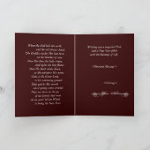 De Godin van de Hulst van Yule Feestdagen Kaart (Binnen)