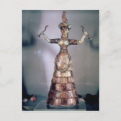 De godin van de Serviërs Briefkaart (Voorkant)