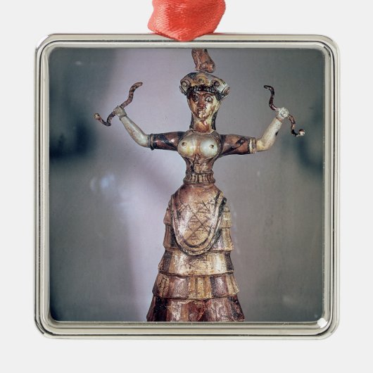 De godin van de Serviërs Metalen Ornament (Voorkant)