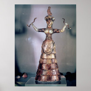 De godin van de Serviërs Poster