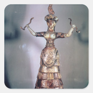 De godin van de Serviërs Vierkante Sticker