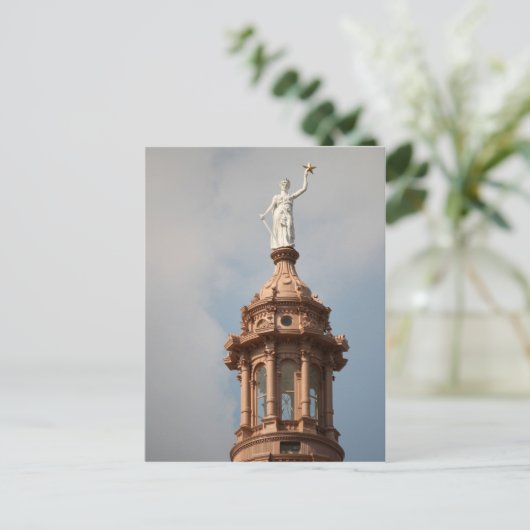 De godin van de Vrijheid Briefkaart (Staand voorkant)