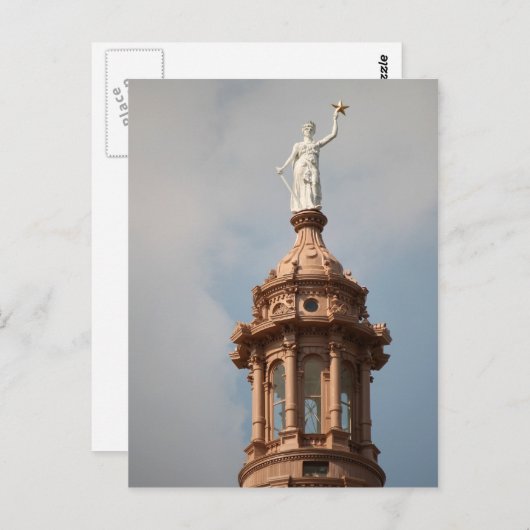 De godin van de Vrijheid Briefkaart (Voorkant / Achterkant)