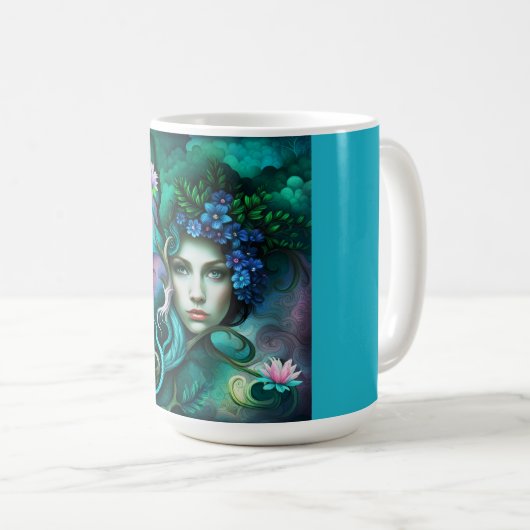 De Godin van het Bos Koffiemok (Voorkant rechts)