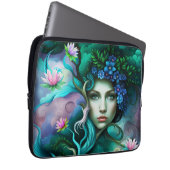 De Godin van het Bos Laptop Sleeve (Voorkant Rechts)