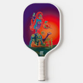 De godin van het felle pickleball-racket pickleball paddle (Voorkant)