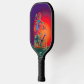 De godin van het felle pickleball-racket pickleball paddle (Links)