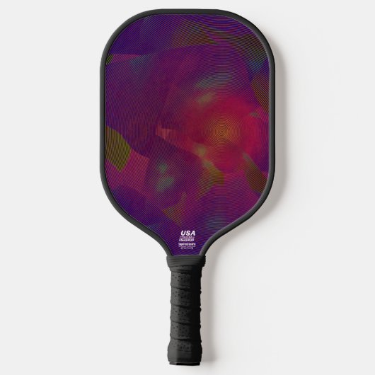 De godin van het felle pickleball-racket pickleball paddle (Achterkant)