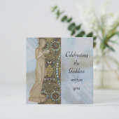 De godin vieren kaart (Staand voorkant)