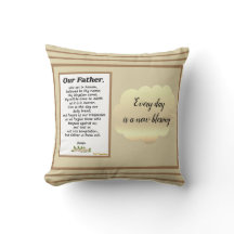 De Gods Prayer Two Way Cushion