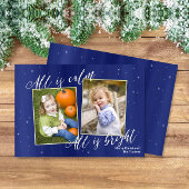 De godsdienstige Kaart van de Foto van Kerstmis,