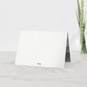 De godsdienstige Kaart van de Foto van Kerstmis (Achterkant)