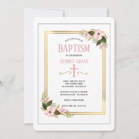 De Godsdienstige Uitnodiging van Swag van de (Voorkant)