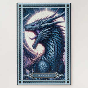 De Godzilla Tarot Kaart Legpuzzel