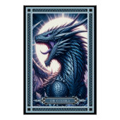 De Godzilla Tarot Kaart Perfect Poster (Voorkant)