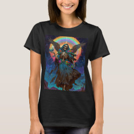 De Goedaardige Schaduw Santa Muerte T-shirt