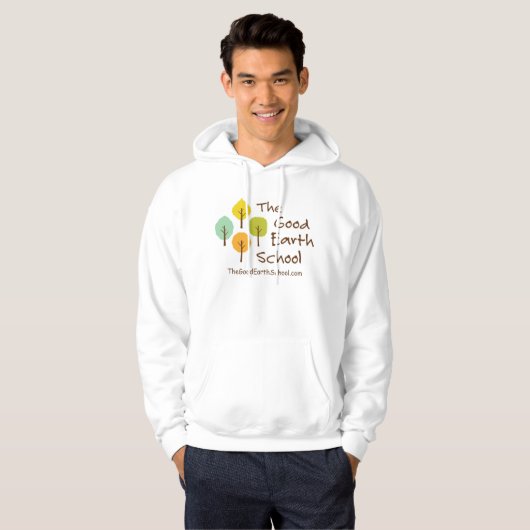 De Goede Aarde School Mannen Hoodie (Voorkant volledig)