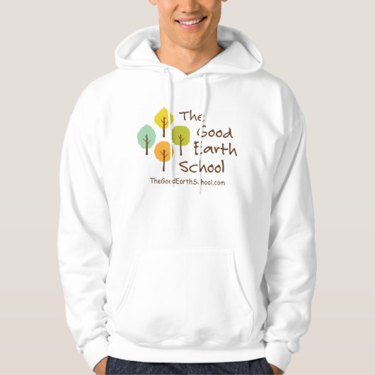 De Goede Aarde School Mannen Hoodie (Voorkant)