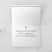 De goede Danser van het Geluk Kaart (Binnen)