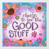 De goede dingen “Inspirivity” Raamsticker (Vel)