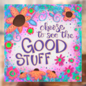 De Goede Dingen “Inspirivity” Ruitsticker Raamsticker (Vel 2)