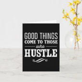 De goede Dingen komen aan Hen Gedrang van Die Kaart (Gele Bloem)