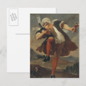 De Goede fles, het teken van de wijnhandelaar Briefkaart (Voorkant / Achterkant)