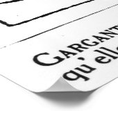 De Goede Giant uit 'Gargantua' van Francois Poster (Hoek)