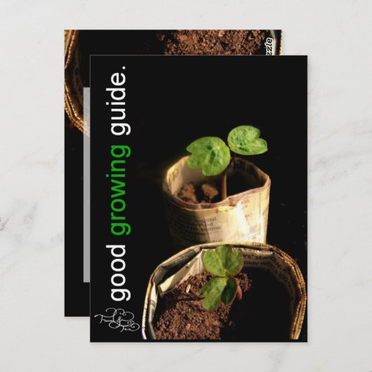 De goede groeigids briefkaart (Voorkant / Achterkant)