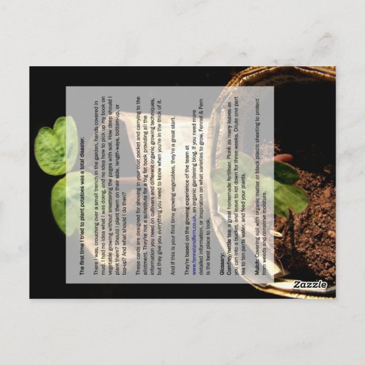 De goede groeigids briefkaart (Achterkant)