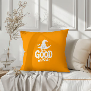 De goede heks bijpassend Halloween-ontwerp Kussen