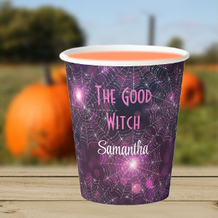 De Goede Heks Mousserende Spider Webs 8oz Papieren Bekers