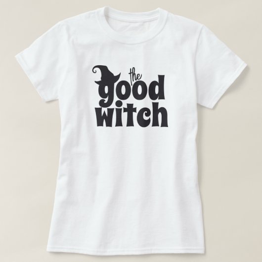 De goede heks schattig Halloween T-shirt (Design voorkant)