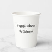 De goede heksenbenen en schoenen Halloween Papieren Bekers (Achterkant)