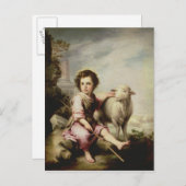 De goede Herder, c.1650 Briefkaart (Voorkant / Achterkant)