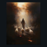 De Goede Herder - Digitale Schets Jezus Poster<br><div class="desc">The Good Shepherd - Digital Sketch Jesus Wall Art Beschrijving: Vier de liefdevolle zorg en begeleiding van Jezus met deze digitale schets van The Good Shepherd. Deze prent illustreert prachtig de bijbelse beeldspraak van Jezus als de herder die Zijn kudde leidt en beschermt. Ideaal voor bijbelse muurkunst of decoratie van...</div>