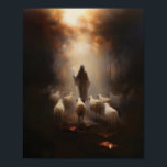 De Goede Herder - Digitale Schets Jezus Poster<br><div class="desc">The Good Shepherd - Digital Sketch Jesus Wall Art Beschrijving: Vier de liefdevolle zorg en begeleiding van Jezus met deze digitale schets van The Good Shepherd. Deze prent illustreert prachtig de bijbelse beeldspraak van Jezus als de herder die Zijn kudde leidt en beschermt. Ideaal voor bijbelse muurkunst of decoratie van...</div>