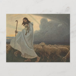 De Goede Herder door Gebhard Fugel Briefkaart