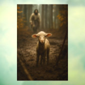 De Goede Herder en het Verloren Schaap Raamsticker (Vel 3)