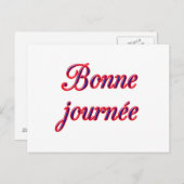 De goede kaart van de Dag (Voorkant / Achterkant)