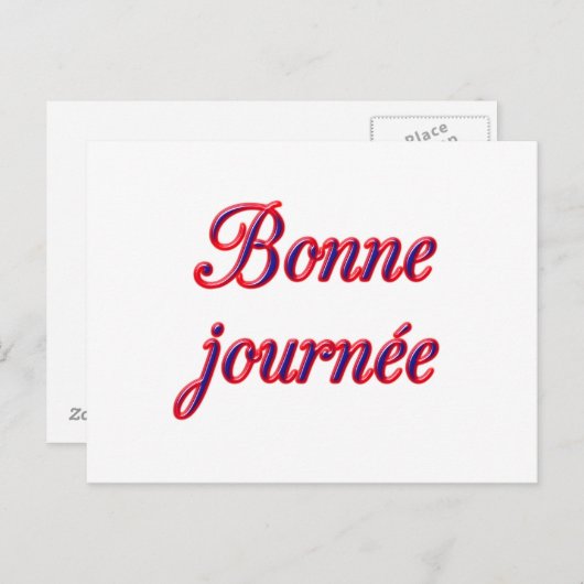 De goede kaart van de Dag (Voorkant / Achterkant)